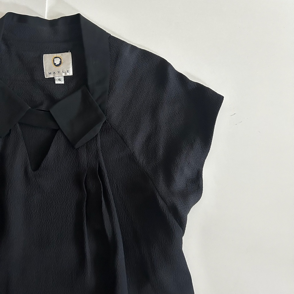 Vintage Mayle Short Sleeve Blouse - Picture 6 of 8